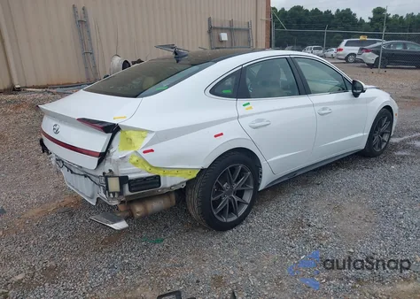 2021 Hyundai Sonata Limited из США, поврежденный, VIN 5NPEH4J23MH071370